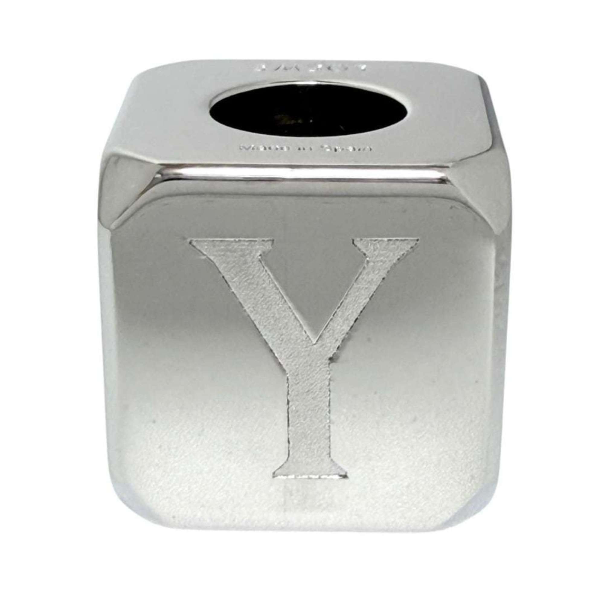 Loewe Customized Big Dice Charm Initial Alphabet Y